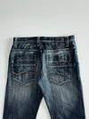 Jack & Jones Dark Wash Straight Jeans (W:32|L:42)