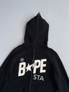 A Bathing Ape BAPE STA Full Zip Hoodie Black (XS)