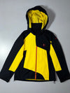 BlackYak Colorblock Hooded Jacket – Yellow/Black (S/XS)