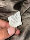 Distressed Two-Tone Brown Leather(Detechable Collar & Arms) Aviator Jacket (2XL)
