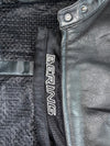 Bering “Queen” Black & Pink Leather Moto Jacket (WT7) Padded (Women’s) (XL)