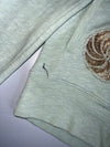 Floral Embroidered Zip Hoodie (XS/S)