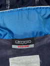 Vintage Kappa Aerotec Colour Block Hooded Windbreaker – Navy/Sky Blue/White (XL)