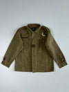 Review Khaki Utility Jacket w/ Tiger & Bee Patches (M)