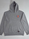 Dickies Chenille Patch Logo Pullover Hoodie – Heather Grey (XL)