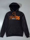 New Balance “New 06” Graphic Print Black Hoodie (M)