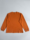 Calvin Klein Jeans Waffle Knit Thermal Long Sleeve – Orange (XL)