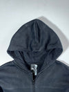 Adidas “Three Stripes” Back Print Hoodie Womens (M)