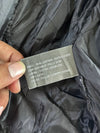 Barik Black Leather Biker Jacket (S)