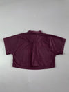 Carhartt | Cropped Button Down Shirt Plum Women’s | (S)