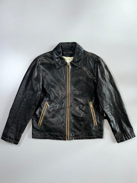 Trapper Premium Original Leather Jacket (M)