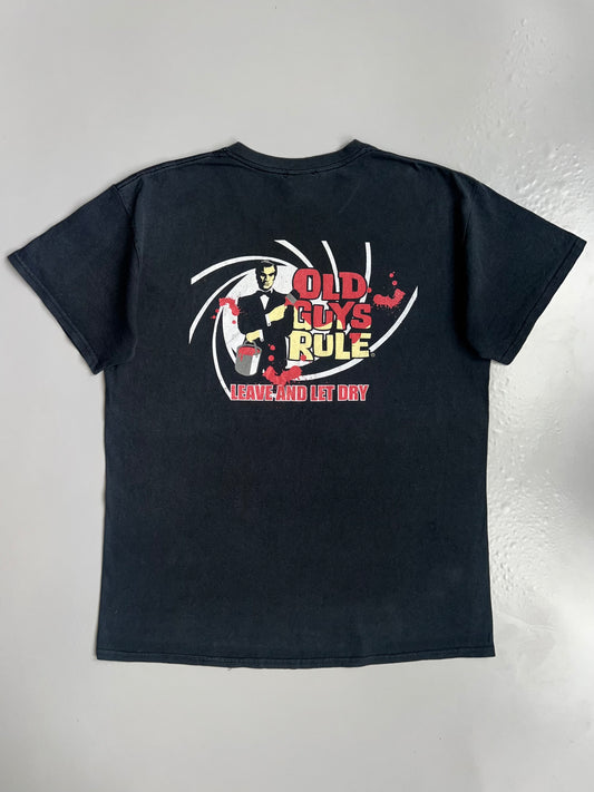 Vintage James Bond Parody Painting T-shirt (M)