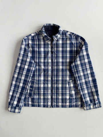 Tommy Hilfiger Reversible Navy/Plaid Harrington Jacket (M/L)