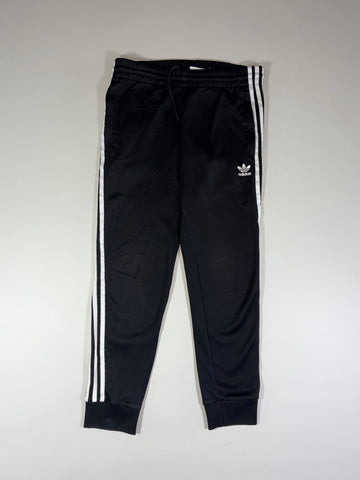 Adidas Originals Black 3-Stripe Track Pants (W:30) (L:35)
