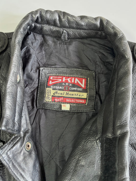 Super Premium Original Pure  Leather Heavy Leather Jacket (L/XL)