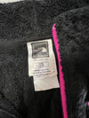 The North Face Osito Quarter-Zip Fleece Pullover — Black / Pink women's (XXS)