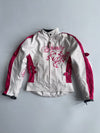 Speed-R Pink & White Textile Motorcycle Jacket (Women’s, Size 8 XS)