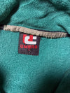 Vintage 90s Umbro Deep Green Fleece Zip Jacket (XL)