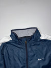 Vintage Nike Navy & White Windbreaker Jacket (M)