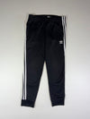 Adidas Originals Black 3-Stripe Track Pants (W:30) (L:35)