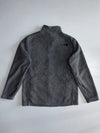 The North Face Grey Fleece Sherpa Collar Full-Zip Jacket (L)