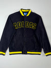 Adidas Varsity Bomber Jacket – Black/Yellow, (XL)