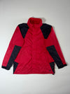 Vintage Atunas Red Black Windbreaker Jacket (2XL)