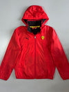 Puma x Scuderia Ferrari Red Hooded Windbreaker (Hidden Cap)(M)