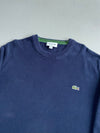 Lacoste Navy Classic Fit Knit Sweater | Size (L)