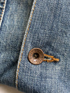 Bigstar Denim Culture Vintage Wash Trucker Jacket – Blue (XL)