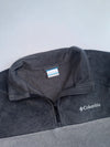 Columbia | Grey Black 1/4 Zip Fleece | (XL)
