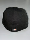 New Era MLB NY Giants Cap – Black with Orange Old-School Logo 58.7CM