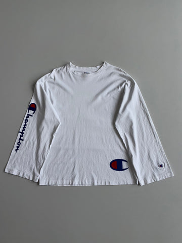 Champion Spellout Long Sleeve Tee Women’s (L)