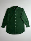 Ralph Lauren "Blake" Oxford Button-Down Shirt — Forest Green (L)