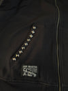 Jizo Bosatsu Black Studded Track Jacket (L)