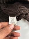 Chaps Striped Quarter-Zip Sweater(XL)