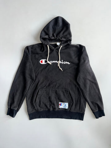Champion Script Logo Pullover Hoodie (L)
