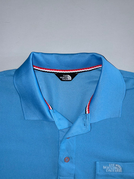 The North Face Sky Blue Technical Polo (L)