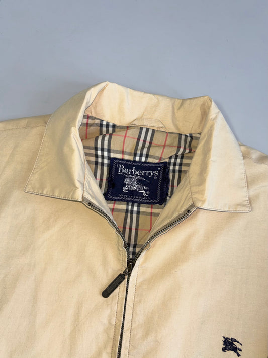 Vintage Burberrys’ Made in England Nova Check Lined Harrington Jacket (XL)
