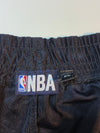 Vintage NBA Black Red Dazzle Basketball Shorts (W:34) (L:22)