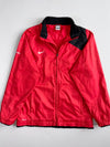 Nike Fit Storm Red Black Windbreaker Track Jacket (L)
