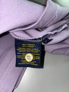 Polo Ralph Lauren Custom Fit Teal Pony Logo Lavender Lilac Pique Cotton Polo T-Shirt (L)