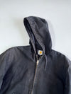 Carhartt Active Jacket Quilted Lined Hooded Duck Canvas  Black (XL)
