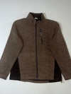 Black Yak Technical Fleece Full-Zip Outdoor Jacket – Brown (M)