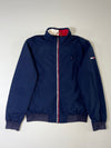 Tommy Jeans Flag Logo Full-Zip Harrington Jacket – Navy (M)