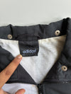 Adidas Black & White Trefoil Big Logo Track Jacket (XL)