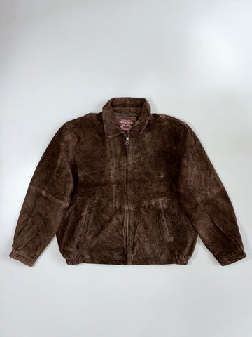 American Classics Premium Original Pure Sued Leather Jacket (XL)