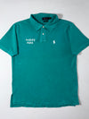 Polo Ralph Lauren Teal Graphic Polo Shirt (L)