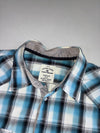 Tom Tailor Blue Plaid Western Shirt(2Xl)