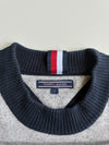 Tommy Hilfiger "85" Varsity Knit Sweater – Grey/Navy (M)